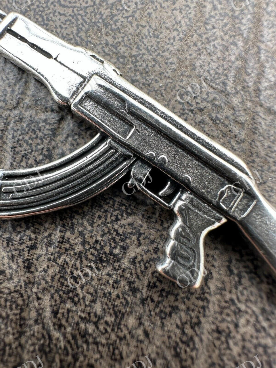 Mens AK47 Gun Rifle Pendant  customdiamjewel   