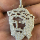 Unique Jesus Piece Diamond Pendant  customdiamjewel   