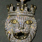 Lion W. Crown Moissanite Pendant  customdiamjewel   