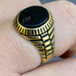 14K Solid Gold Black Onyx Ring  customdiamjewel   