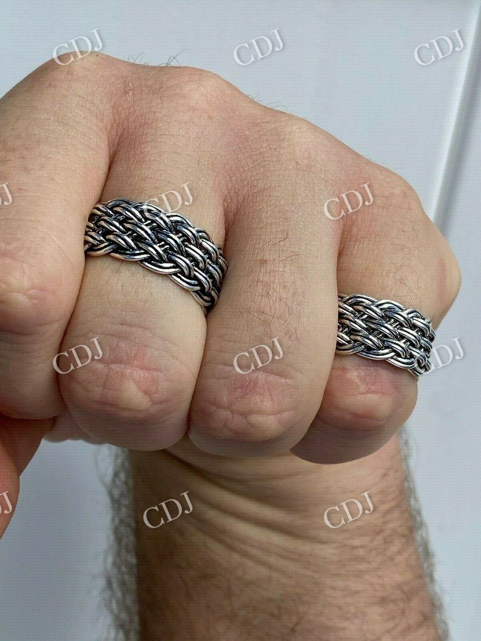 Weave Wedding Band  customdiamjewel   