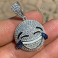 Hip Hop LOL Emoji Diamond Pendant  customdiamjewel   