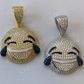 Hip Hop LOL Emoji Diamond Pendant  customdiamjewel   