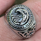 14K Gold Eagle Men's Hip Hop Ring  customdiamjewel   