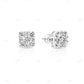 Squre Shape VVS Moissanite Diamond Siver Earrings hip hop jewelry customdiamjewel