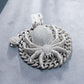 Iced Out Spider Pendant in 925 Sterling Silver hip hop jewelry customdiamjewel   