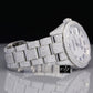 Iced Out 23 CTW Custom Luxury Stainless Steel Moissanite Diamond Round Case Watches  customdiamjewel   