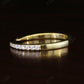 0.24CTW Round Cut CVD Diamond Open Wedding Band  customdiamjewel   