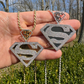 Moissanite Superman Hip Hop Pendent  customdiamjewel   