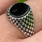 Black Onyx Men's Hip Hop Ring  customdiamjewel   