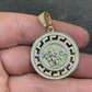 14K Gold Hip Hop Medusa Pendant  customdiamjewel   