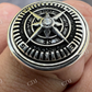 Navigational North Star Compass Ring  customdiamjewel   