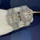 Cartier Diamond Fully Iced Out Handmade Watches  customdiamjewel   