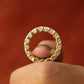 4.25CTW Round Cut Lab Grown Diamond Full Eternity Wedding Band  customdiamjewel   