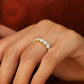 4.25CTW Round Cut Lab Grown Diamond Full Eternity Wedding Band  customdiamjewel   