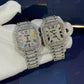 Cartier Diamond Fully Iced Out Handmade Watches  customdiamjewel   