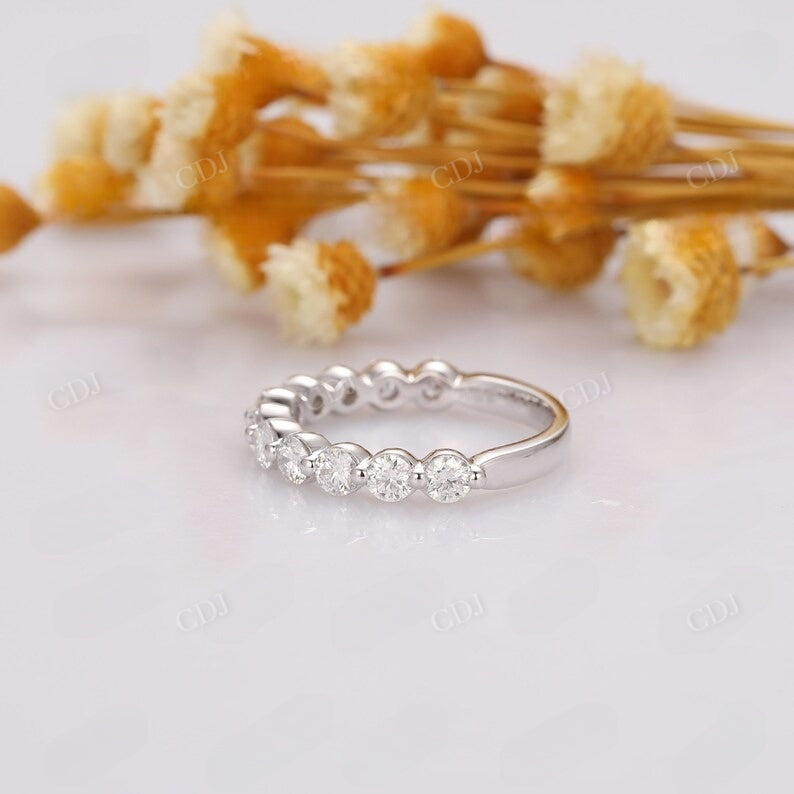 0.90CTW Round Cut Natural Diamond Wedding Band Wedding Band customdiamjewel   