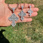 Tupac Cross Moissanite Hip Hop Pendant  customdiamjewel   