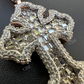 Tupac Cross Moissanite Hip Hop Pendant  customdiamjewel   