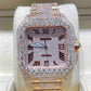 41 mm Cartier Santos Bust Down Lab Grown Watch  customdiamjewel   