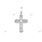 VVS1 Moissanite Diamond Iced out Hip Hop Cross Pendant hip hop jewelry CustomDiamJewel