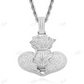 Unique Broken Heart With Money Bag Hip Hop Pendant hip hop jewelry CustomDiamJewel