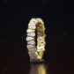 Alternative 6.40CTW Pear Lab Grown Diamond Full Eternity Wedding Band  customdiamjewel   