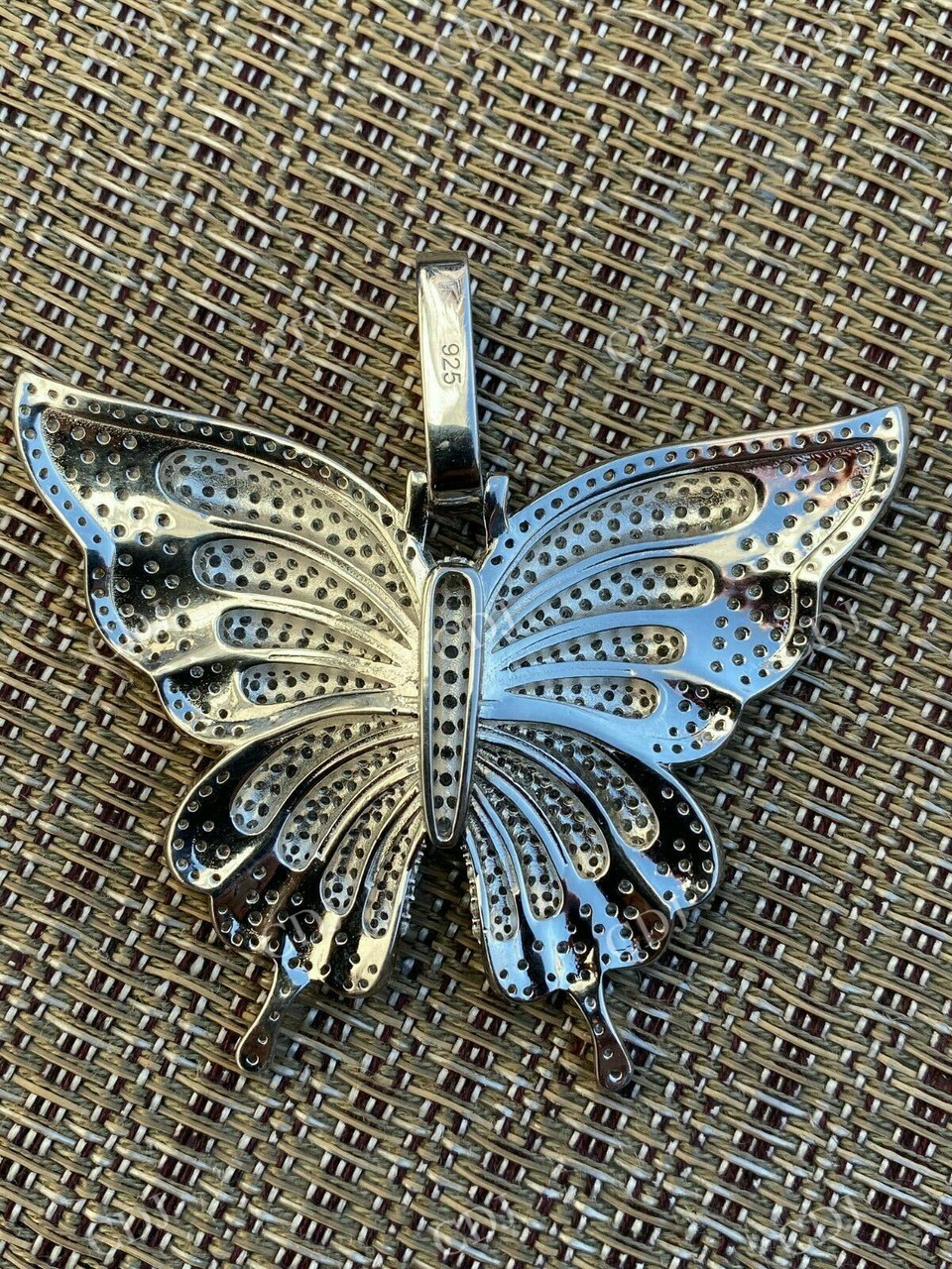 Butterly Hip Hop Pendant  customdiamjewel   