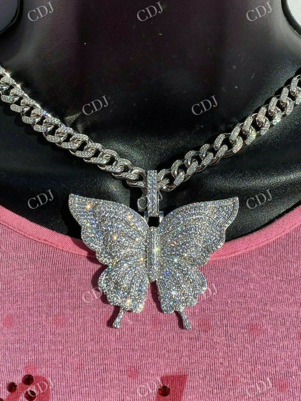 Butterly Hip Hop Pendant  customdiamjewel   