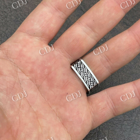 Square Shape Mens Plain Ring  customdiamjewel   