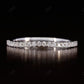 0.60CTW Round Lab Grown Diamond Curved Stacking Wedding Band  customdiamjewel 10KT White Gold VVS-EF