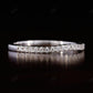 0.60CTW Round Lab Grown Diamond Curved Stacking Wedding Band  customdiamjewel   