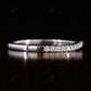 0.60CTW Round Lab Grown Diamond Curved Stacking Wedding Band  customdiamjewel   