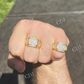 Hip Hop Diamond Yellow Gold Ring For Men's  customdiamjewel   