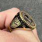 Hip Hip Plain Military Army Ring  customdiamjewel   