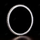 0.25CTW Round Cut Lab Grown Diamond Thin Eternity Wedding Band  customdiamjewel   