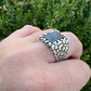 Black Onyx Hip Hop Men's Ring  customdiamjewel   