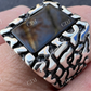 Black Onyx Hip Hop Men's Ring  customdiamjewel   