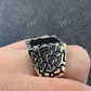 Black Onyx Hip Hop Men's Ring  customdiamjewel   