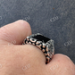 Black Onyx Hip Hop Men's Ring  customdiamjewel   