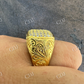 14K Solid Gold Custom Diamond Men's Ring  customdiamjewel   