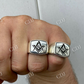 Antique Mason G Hip Hop Rings  customdiamjewel   