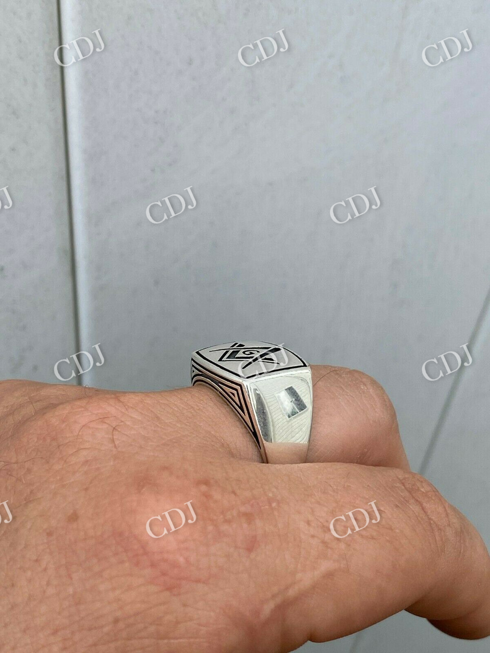 Antique Mason G Hip Hop Rings  customdiamjewel   