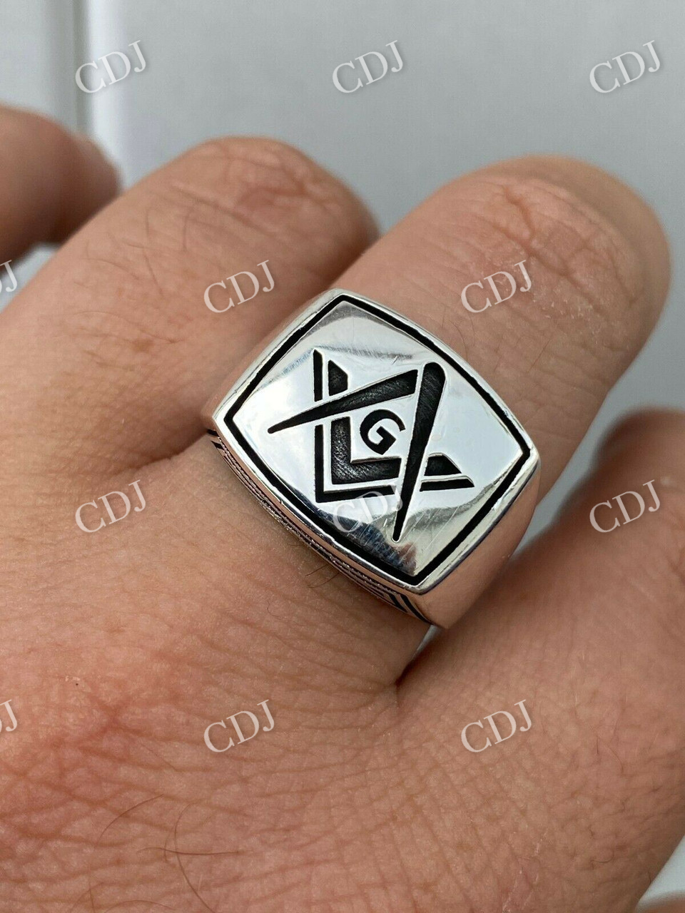 Antique Mason G Hip Hop Rings  customdiamjewel   