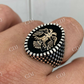 Men's Solid Gold Signet Ring  customdiamjewel   