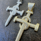 Iced Out Hip Hop Nail Cross Diamond Pendant  customdiamjewel   