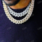 Diamond Cuban Link Chain Necklace For Men  customdiamjewel   