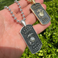 Military Dog Tag Pendant  customdiamjewel   