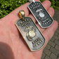 Military Dog Tag Pendant  customdiamjewel   