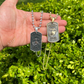 Military Dog Tag Pendant  customdiamjewel   